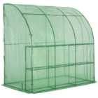 Outsunny Leaning Gardening Greenhouse