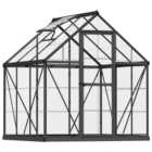 Palram Canopia Harmony Grey Polycarbonate 6 x 6ft Greenhouse
