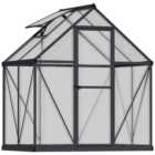 Palram Canopia Mythos Grey Polycarbonate 6 x 4ft Greenhouse
