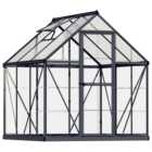 Palram Canopia Hybrid Grey Polycarbonate 6 x 6ft Greenhouse