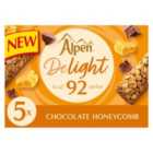 Alpen Delight Cereal Bars Chocolate Honeycomb 5 x 24g