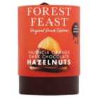 Forest Feast Valencia Orange Dark Chocolate Hazels Gift Tube 140g