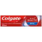 Colgate Max White Optic Toothpaste 20ml