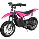 Razor MX125 12 Volt Pink Dirt Rocket Bike