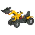 Robbie Toys JCB V-Tronic Yellow and Black Tractor with Frontloader