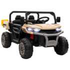 HOMCOM Kids Electric Off-Road Ride On Toy Truck