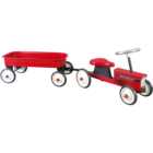 Robbie Toys Goki Ride-on Metal Tractor with Trailer