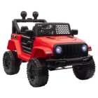 Kids Red Electric Off-Road Ride On Car Toy Truck 3-6 Years