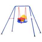 Outsunny Kids Metal Swing 6 to 36 months