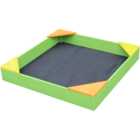 Liberty House Toys Kids Basic Sandpit with Cover