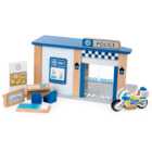 Tidlo Wooden Police Station Playset