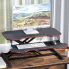 Vinsetto Liftable Portable Laptop Stand Black
