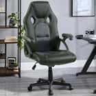 Neo Grey PU Leather Swivel PC Office Chair