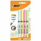 BIC Highlighter Pastel 4 pack