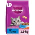 Whiskas Adult Tuna Flavour Dry Cat Food 1.9kg