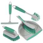 Charles Bentley Brights Mint Green Cleaning Set 5 Piece