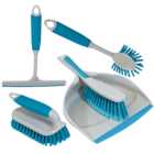 Charles Bentley Brights Blue Cleaning Set 5 Piece