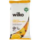Wilko Plastic Free Antibacterial Lemon And Mandarin Surface Wipes 40 Pack