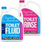 Pro-Kleen Blue 2L and Pink 2L Toilet Cleaner for Caravan