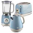 Ariete ARPK24 Blue 1.7L Kettle 2 Slice Toaster and Glass Jug Blender Set