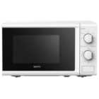 Igenix IGM0820W White Manual Microwave 20L 800W