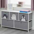 Liberty House Toys Kids Arctic 5 Drawer Storage Chest