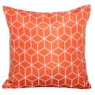 Amir Orange Geometric Scatter Cushion 45 x 45cm 2 Pack