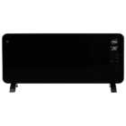 Neo Black Wi-Fi Electric Tempered Glass Panel Heater