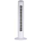 Ener-J White Smart Wi-Fi Digital Tower Fan