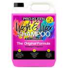 Pro-Kleen 2-in-1 Wash and Wax Shampoo Bubble Gum Fragrance 5L