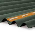 Corrapol-BT Green Corrugated Roof Sheet 930 x 2000mm
