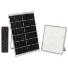 Ener-J 200W LED Floodlight with Solar Panel and Remote