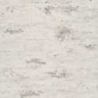 Grandeco On The Rocks Distressed Concrete Stone White and Silver Textured Wallpaper