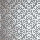 Arthouse Ornate Motif Charcoal and Rose Gold Wallpaper