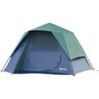 Outsunny Fibreglass Frame Camping Tent