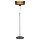 Swan Stand Patio Heater with Remote 2000W