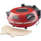 Cooks Professional K132 Red Pizza Oven