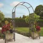 Gablemere Huntingdon 3.7 x 1.6ft Ornamental Arch and Planters