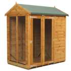Power Sheds 6 x 4ft Double Door Apex Traditional Summerhouse