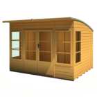Shire Orchid 10 x 8ft Double Door Contemporary Summerhouse