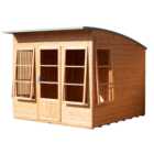 Shire Orchid 8 x 8ft Double Door Contemporary Summerhouse