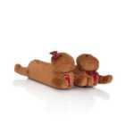 Loungeable Rust Faux Fur Gingerbread Slippers