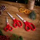 Pack of 3 Festive Joy Scissors