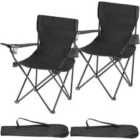 Tectake 2 Camping Chairs Gil
