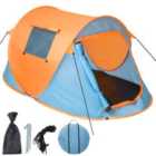 Tectake Pop Up Tent Waterproof - Orange