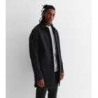 Black Unlined Formal Coat