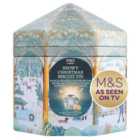 M&S Musical Snowy Night Shortbread Selection Tin 405g