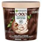 Garnier Good Perm Hair Dye 100% Grey 4.15 Iced Chestnut Brown 217g