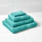 Morrisons Super Soft Teal Bath Sheet 