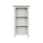 FWStyle Taberno Oak 3 Tier Bookcase - Linen